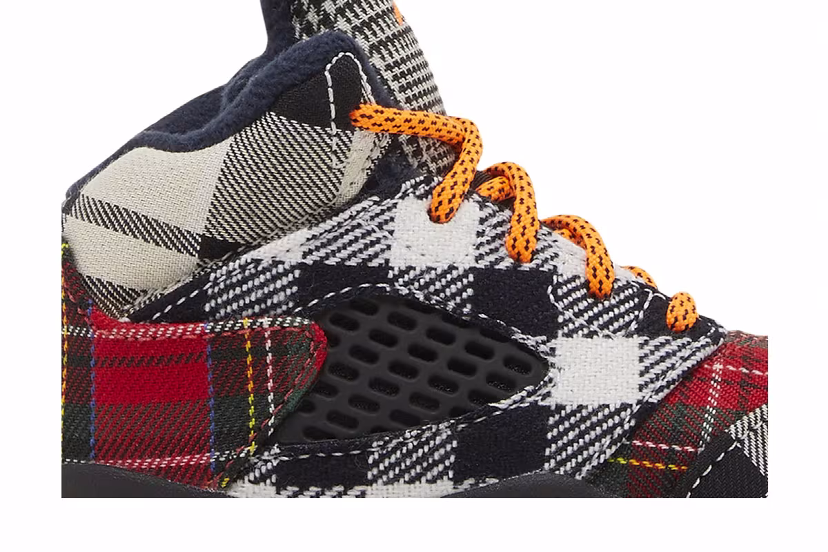 Air Jordan 5 TD Plaid, view 3