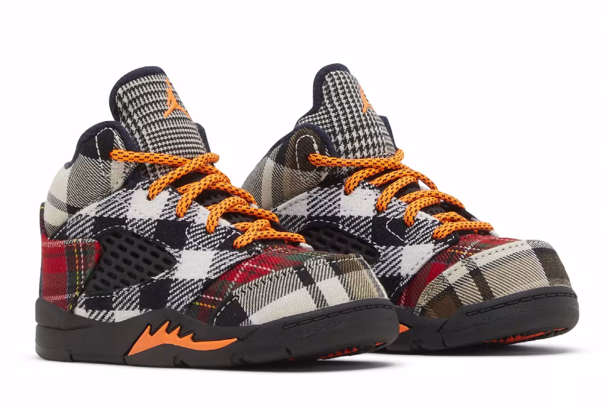 Air Jordan 5 TD Plaid, view 9