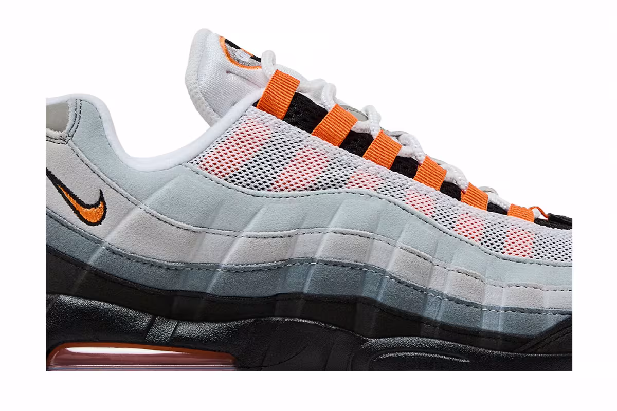 Nike Air Max 95 OG Bright Mandarin 2025, view 3