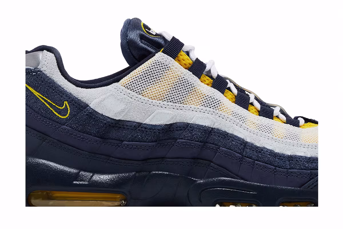 Eric Koston x Nike SB x Air Max 95 Obsidian Speed Yellow, view 3