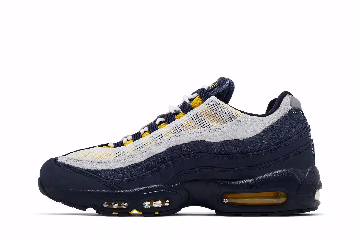 Eric Koston x Nike SB x Air Max 95 Obsidian Speed Yellow, view 4