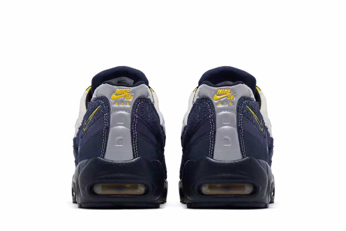 Eric Koston x Nike SB x Air Max 95 Obsidian Speed Yellow, view 7