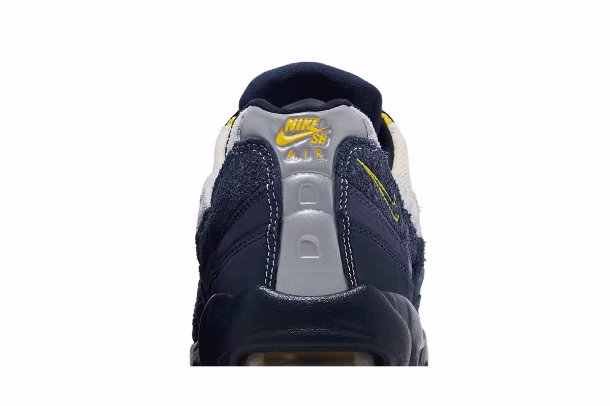 Eric Koston x Nike SB x Air Max 95 Obsidian Speed Yellow, view 8