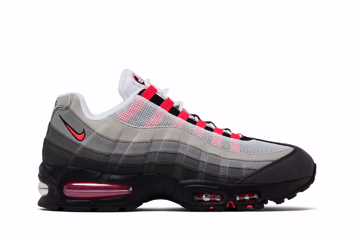 Nike Air Max 95 Big Bubble - Solar Red, view 2