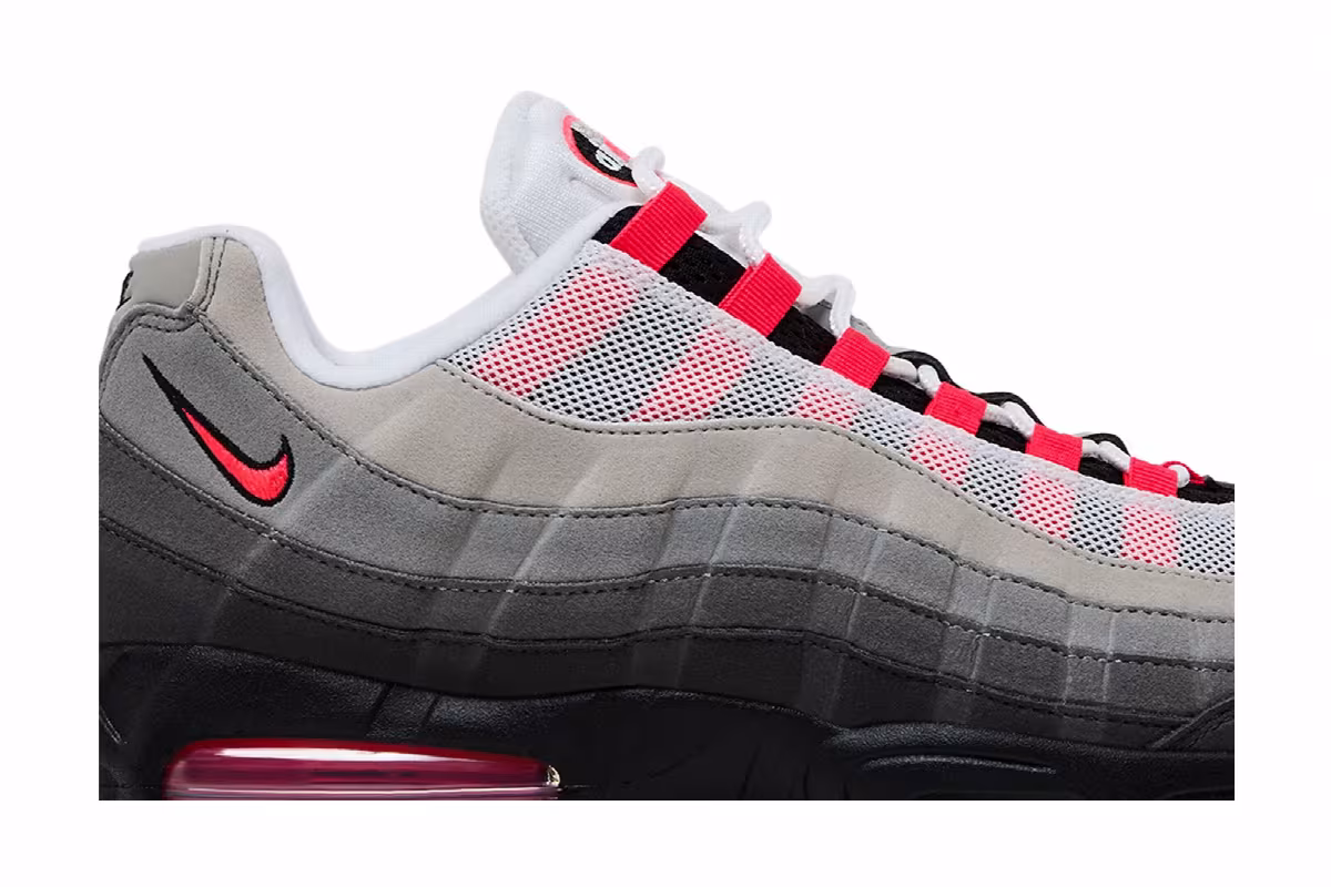 Nike Air Max 95 Big Bubble - Solar Red, view 3