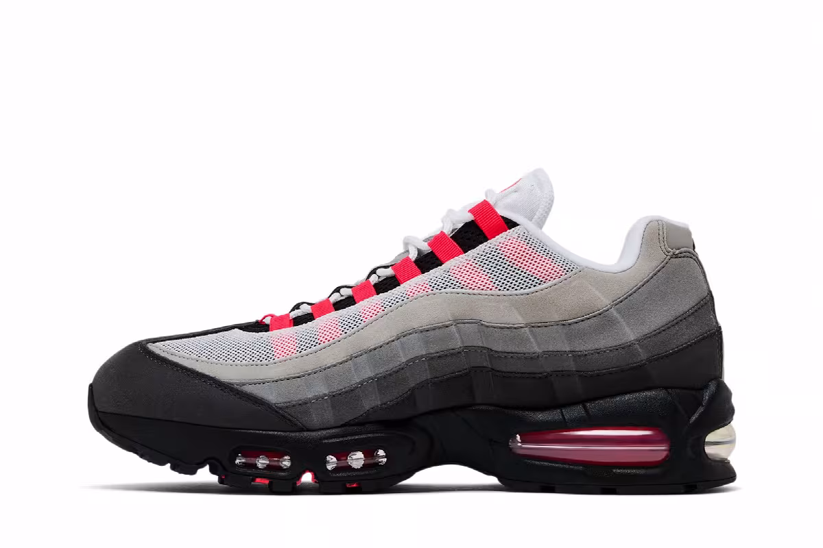 Nike Air Max 95 Big Bubble - Solar Red, view 4