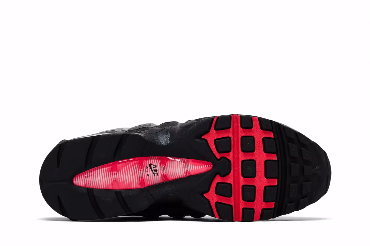 Nike Air Max 95 Big Bubble - Solar Red, view 5