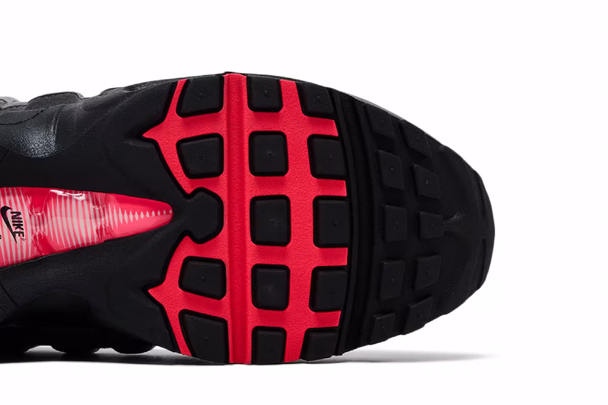 Nike Air Max 95 Big Bubble - Solar Red, view 6