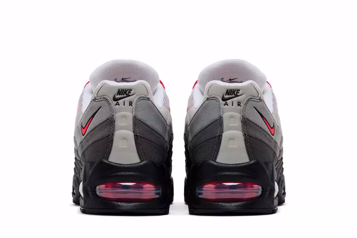 Nike Air Max 95 Big Bubble - Solar Red, view 7