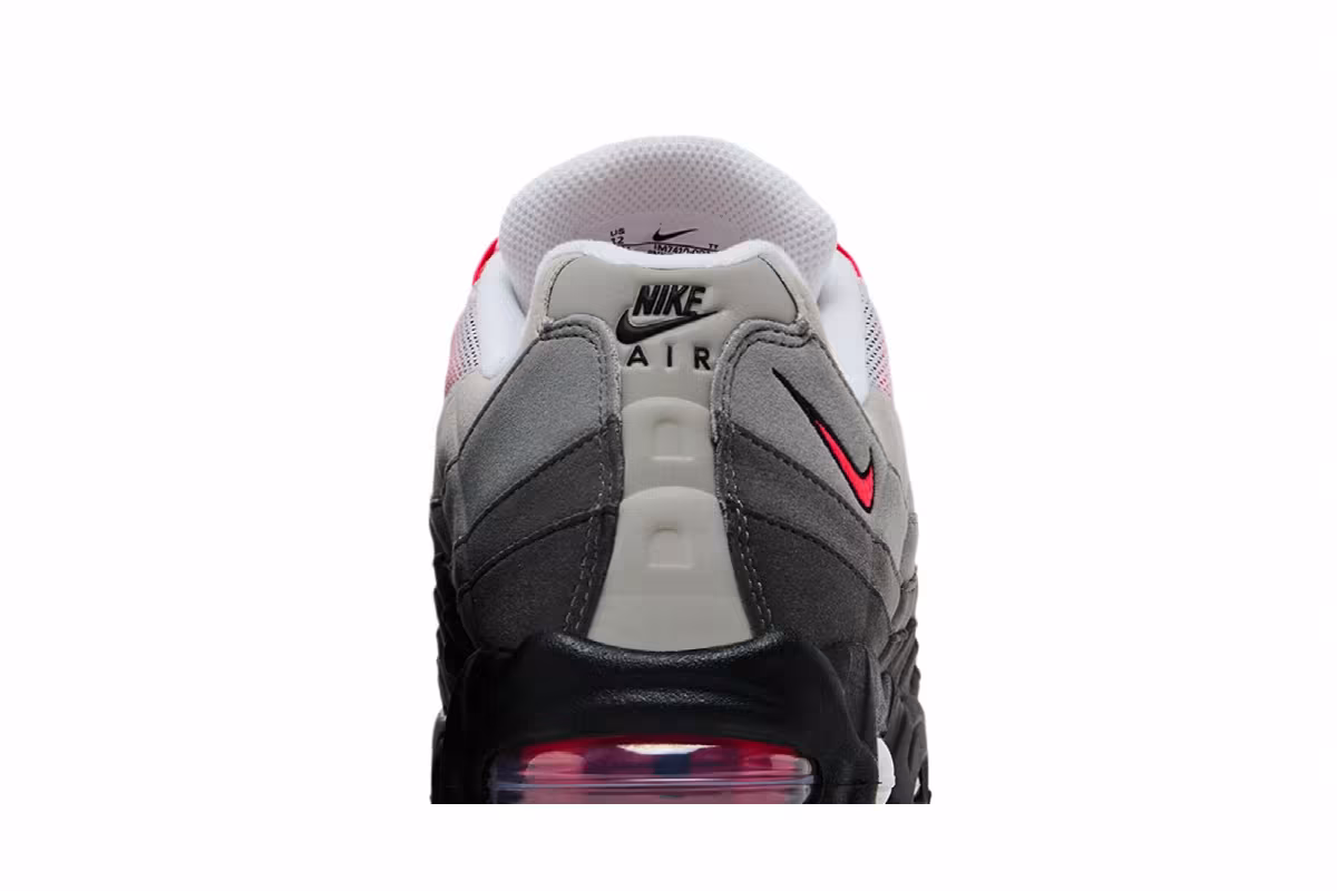 Nike Air Max 95 Big Bubble - Solar Red, view 8