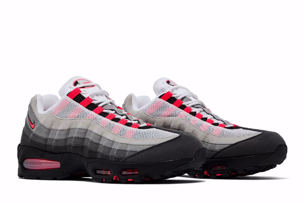 Nike Air Max 95 Big Bubble - Solar Red, view 9