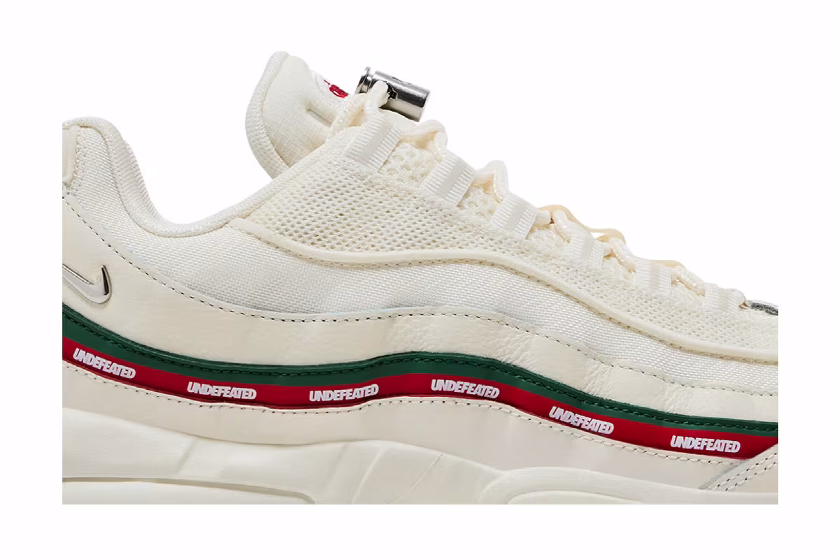 Undefeated x Nike Air Max 95 Sail, view 3