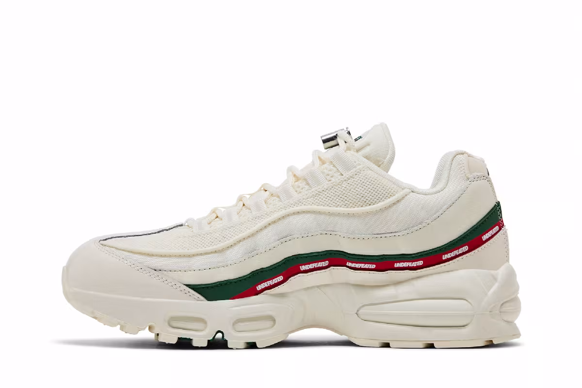 Undefeated x Nike Air Max 95 Sail, view 4