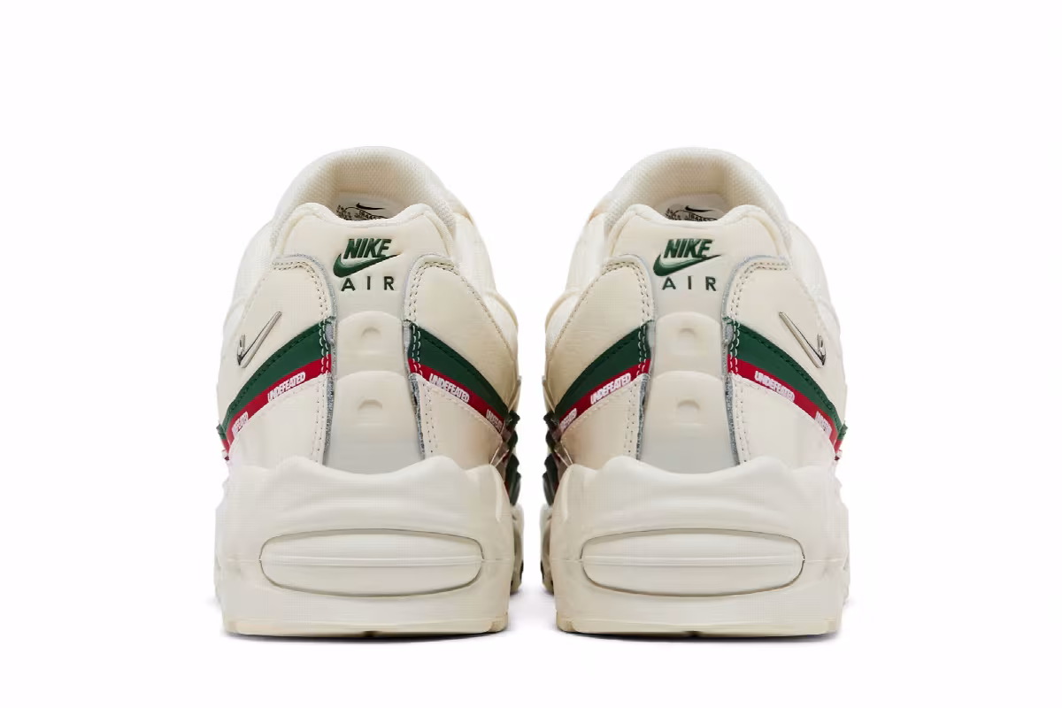 Undefeated x Nike Air Max 95 Sail, view 7