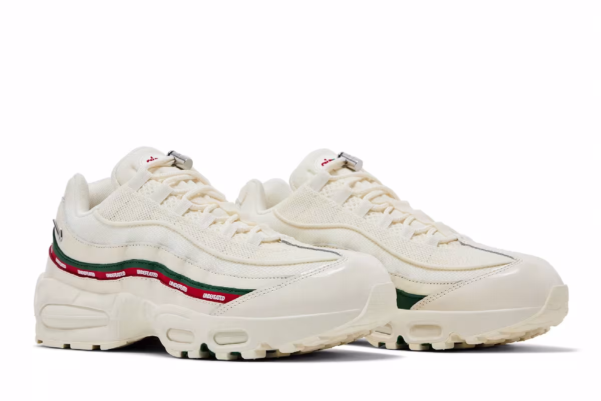 Undefeated x Nike Air Max 95 Sail, view 9