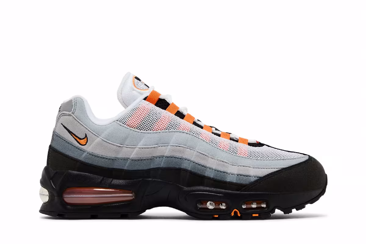 Nike Air Max 95 OG Bright Mandarin 2.0 2025, view 2