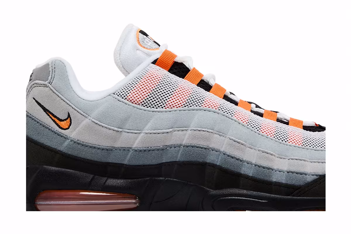 Nike Air Max 95 OG Bright Mandarin 2.0 2025, view 3