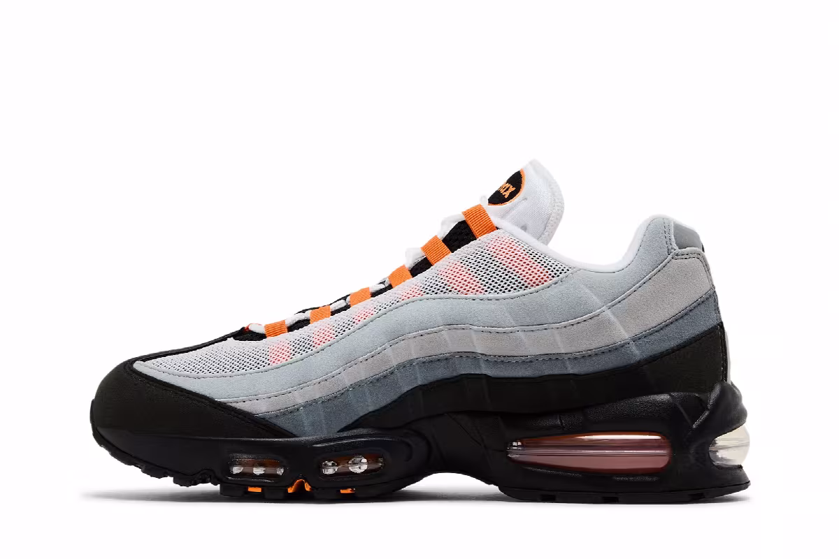 Nike Air Max 95 OG Bright Mandarin 2.0 2025, view 4