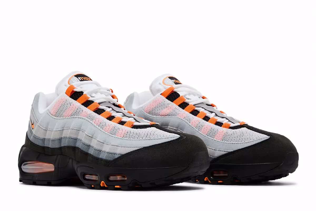 Nike Air Max 95 OG Bright Mandarin 2.0 2025, view 9
