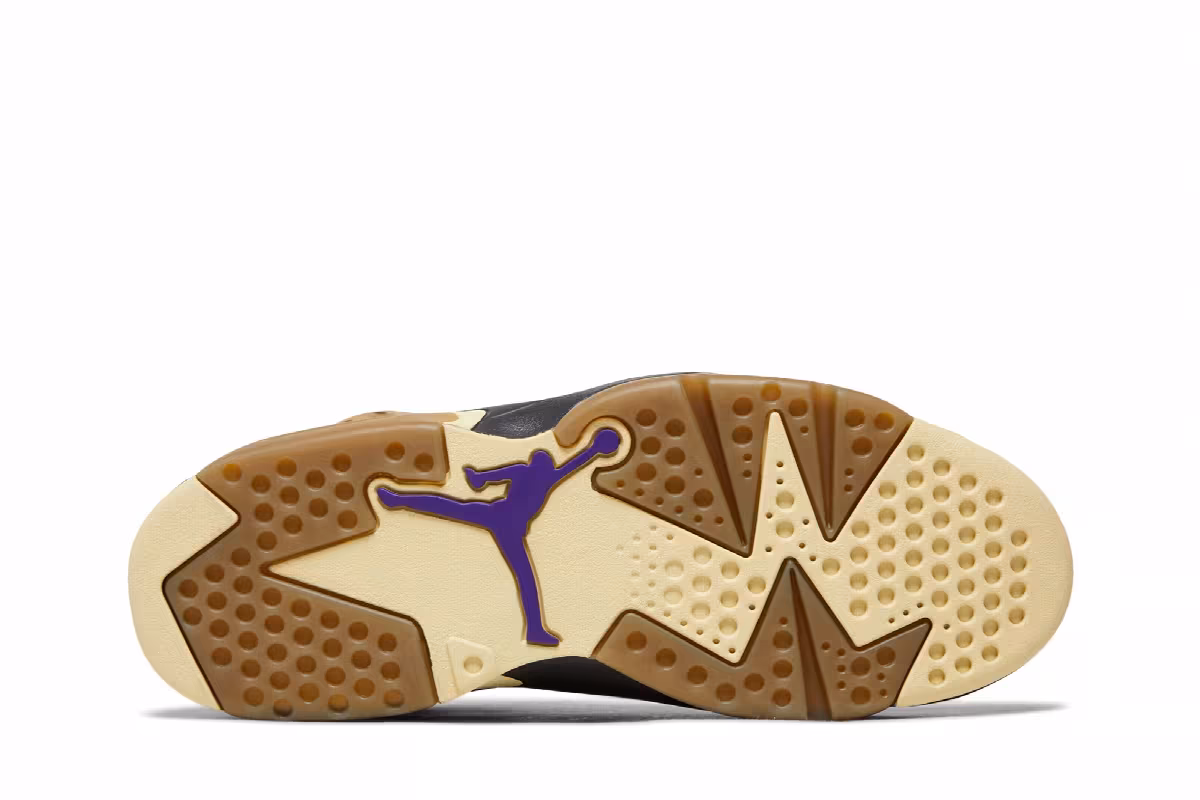 Women's Air Jordan 6 GORE-TEX Brown Kelp, view 5