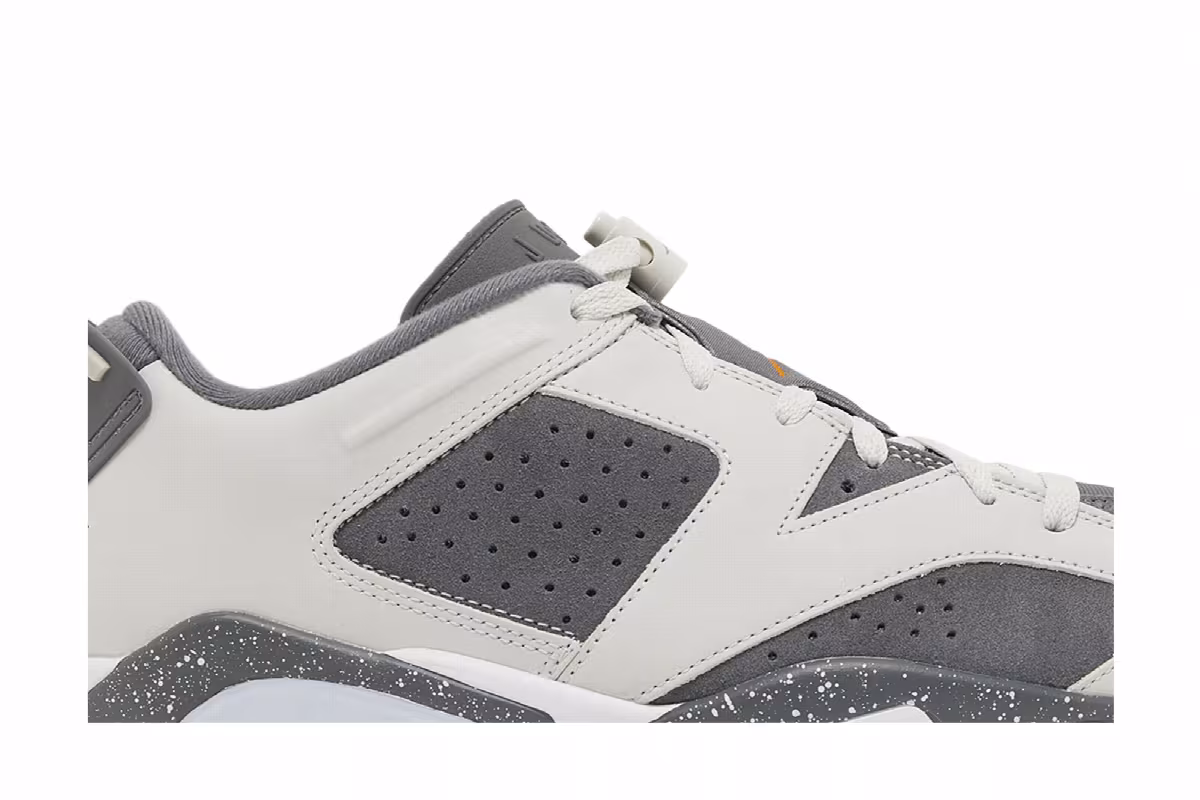 Paris Saint-Germain x Air Jordan 6 Low Iron Grey, view 3