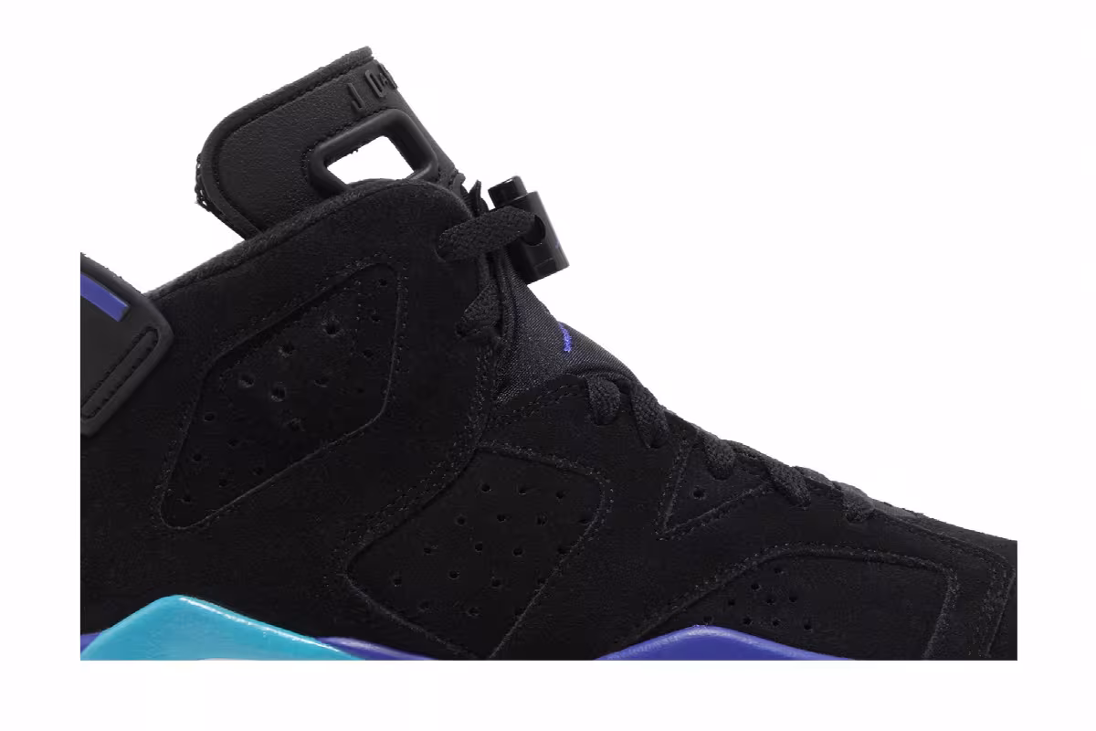 Air Jordan 6 GS Aqua, view 3