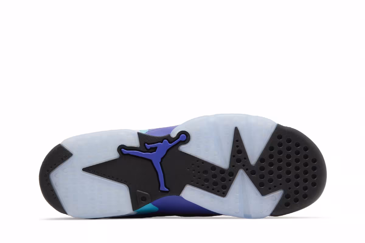 Air Jordan 6 GS Aqua, view 5