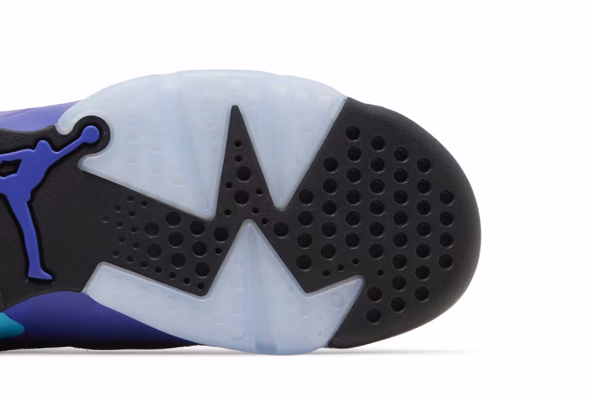 Air Jordan 6 GS Aqua, view 6