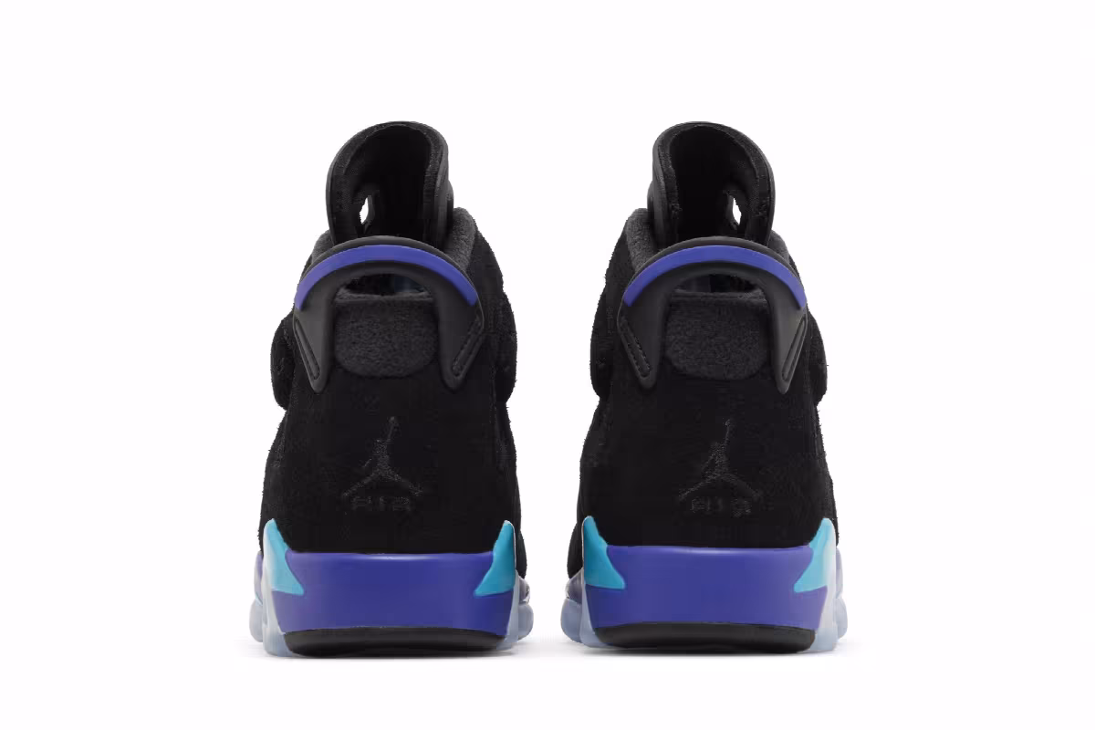 Air Jordan 6 GS Aqua, view 7