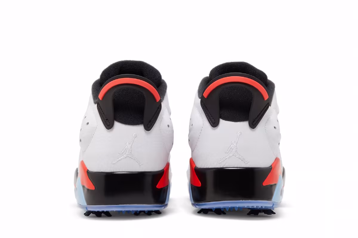 Air Jordan 6 Low Golf White Infrared, view 7