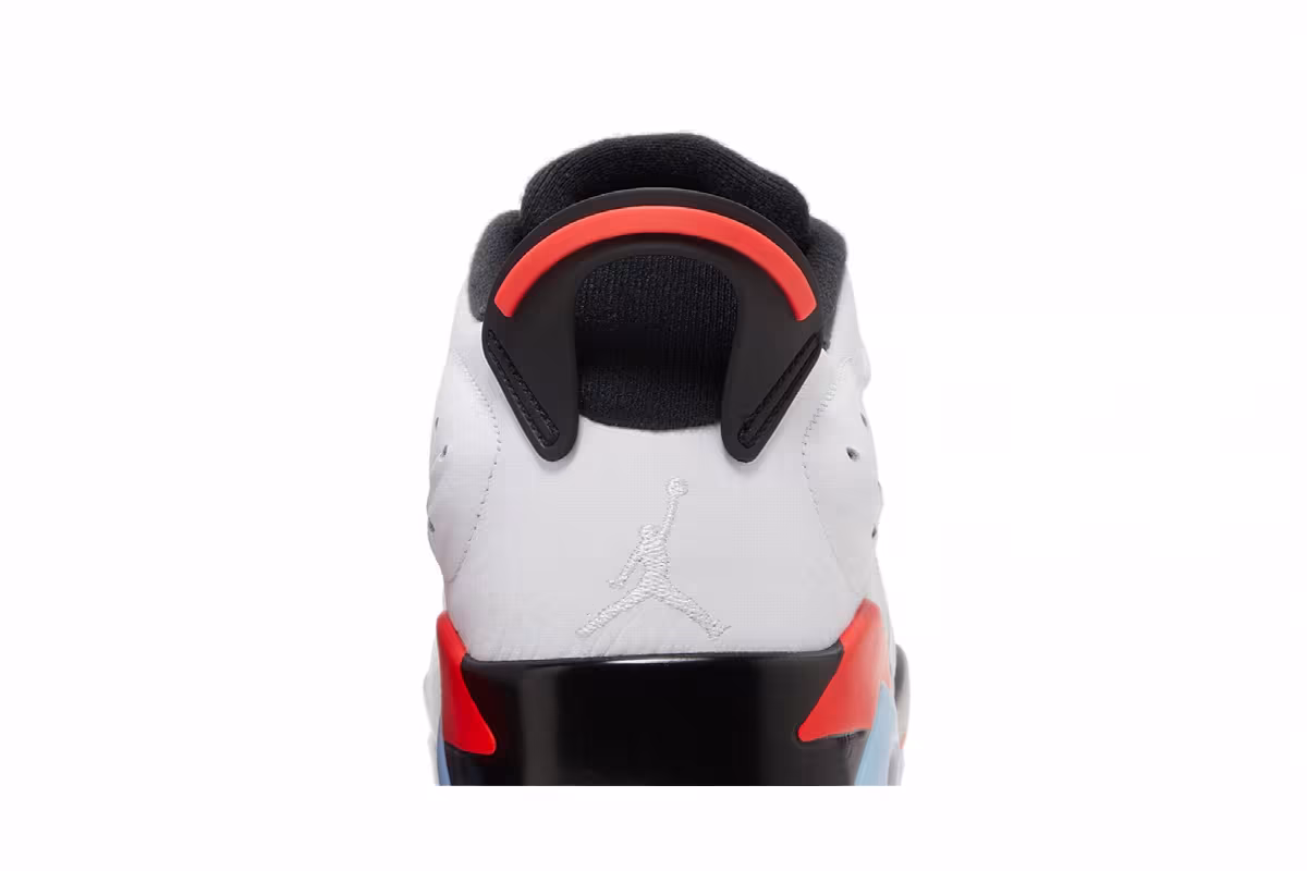 Air Jordan 6 Low Golf White Infrared, view 8