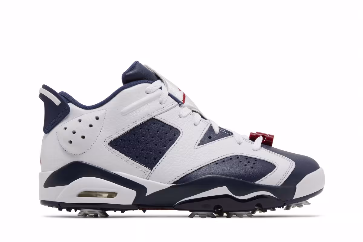 Air Jordan 6 Low Golf Olympic, view 2