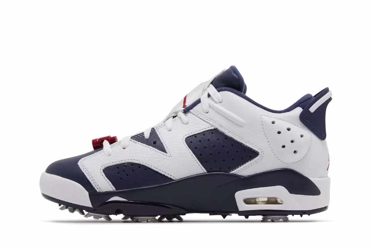 Air Jordan 6 Low Golf Olympic, view 4