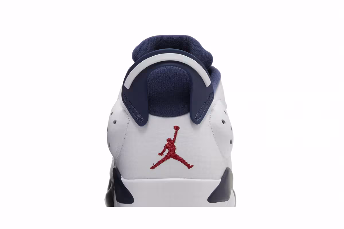 Air Jordan 6 Low Golf Olympic, view 8