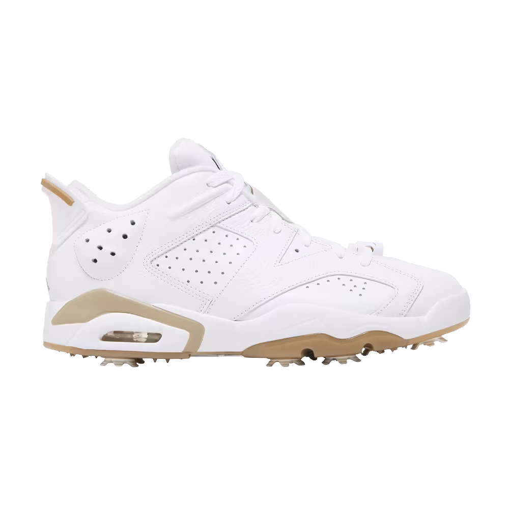 Air Jordan 6 Low Golf White Khaki