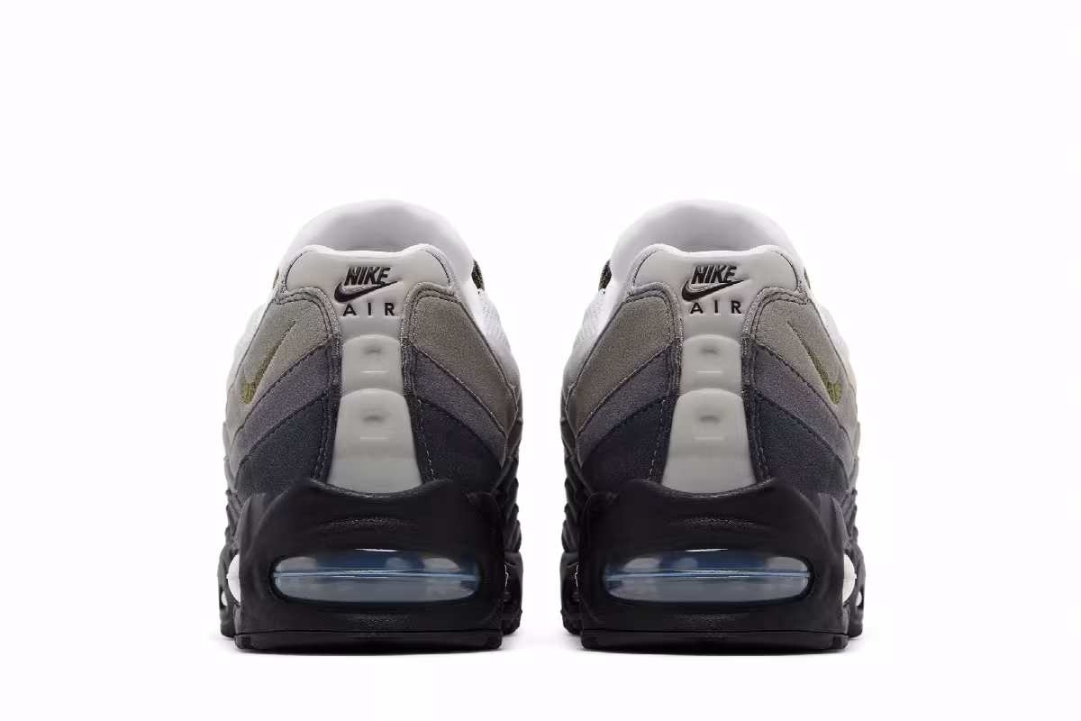 Nike Women's Air Max 95 Big Bubble - Black Medium Olive, view 7