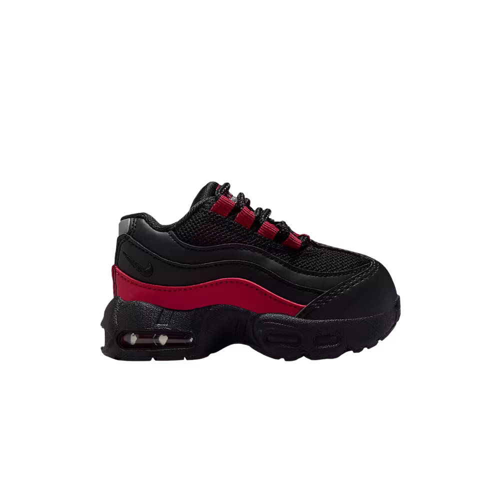 Nike Air Max 95 Recraft TD Black Team Crimson