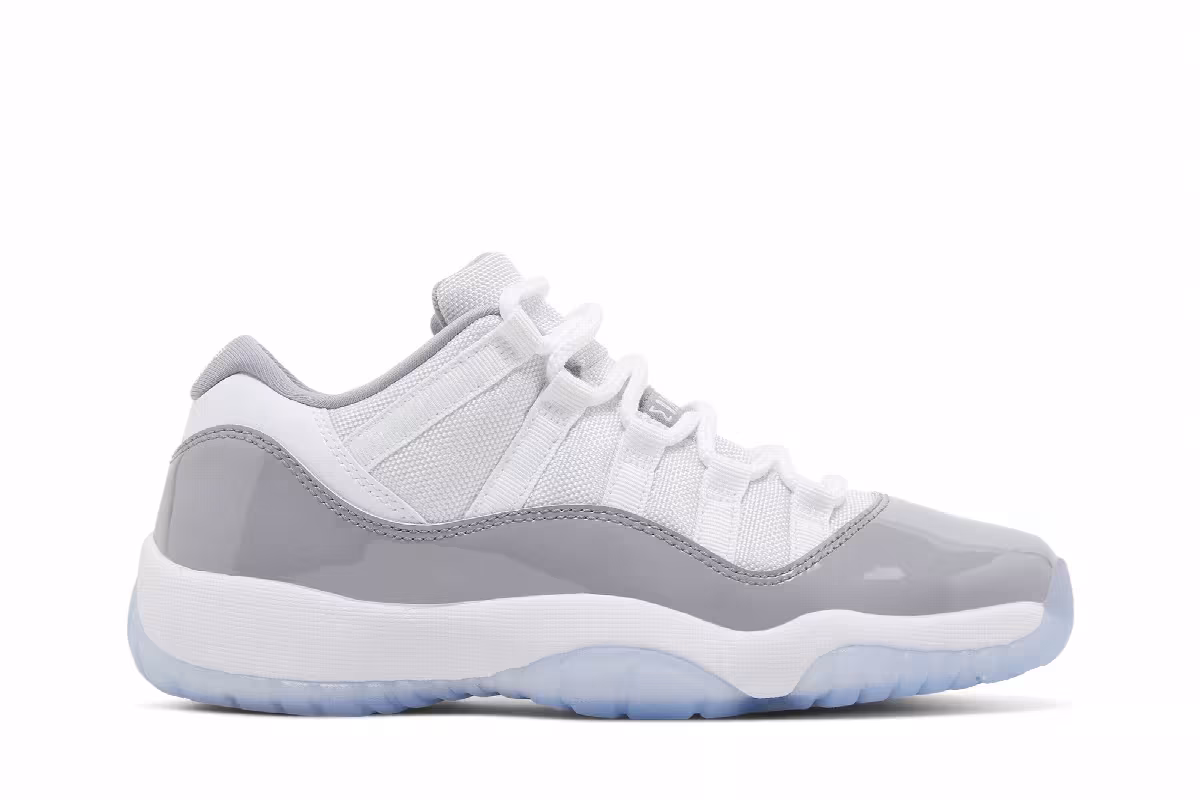 Air Jordan 11 Low GS Cement Grey, view 2