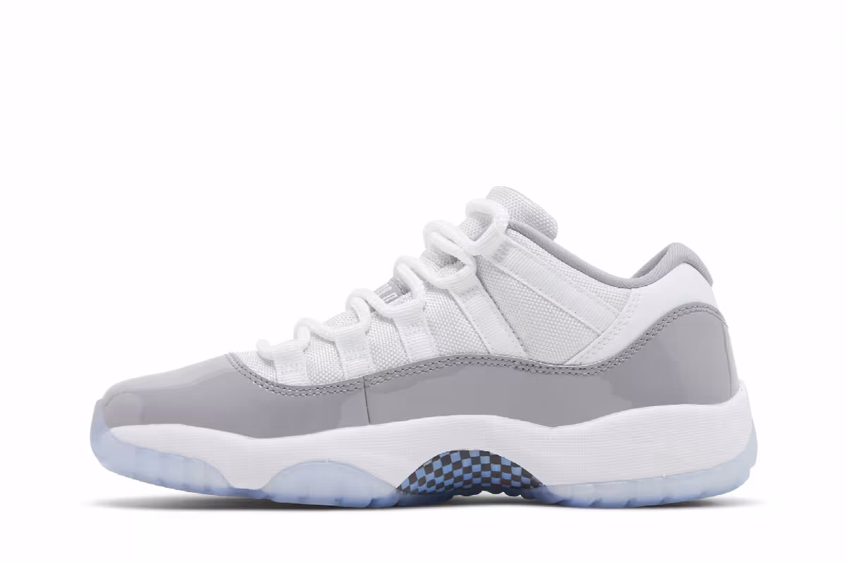 Air Jordan 11 Low GS Cement Grey, view 4