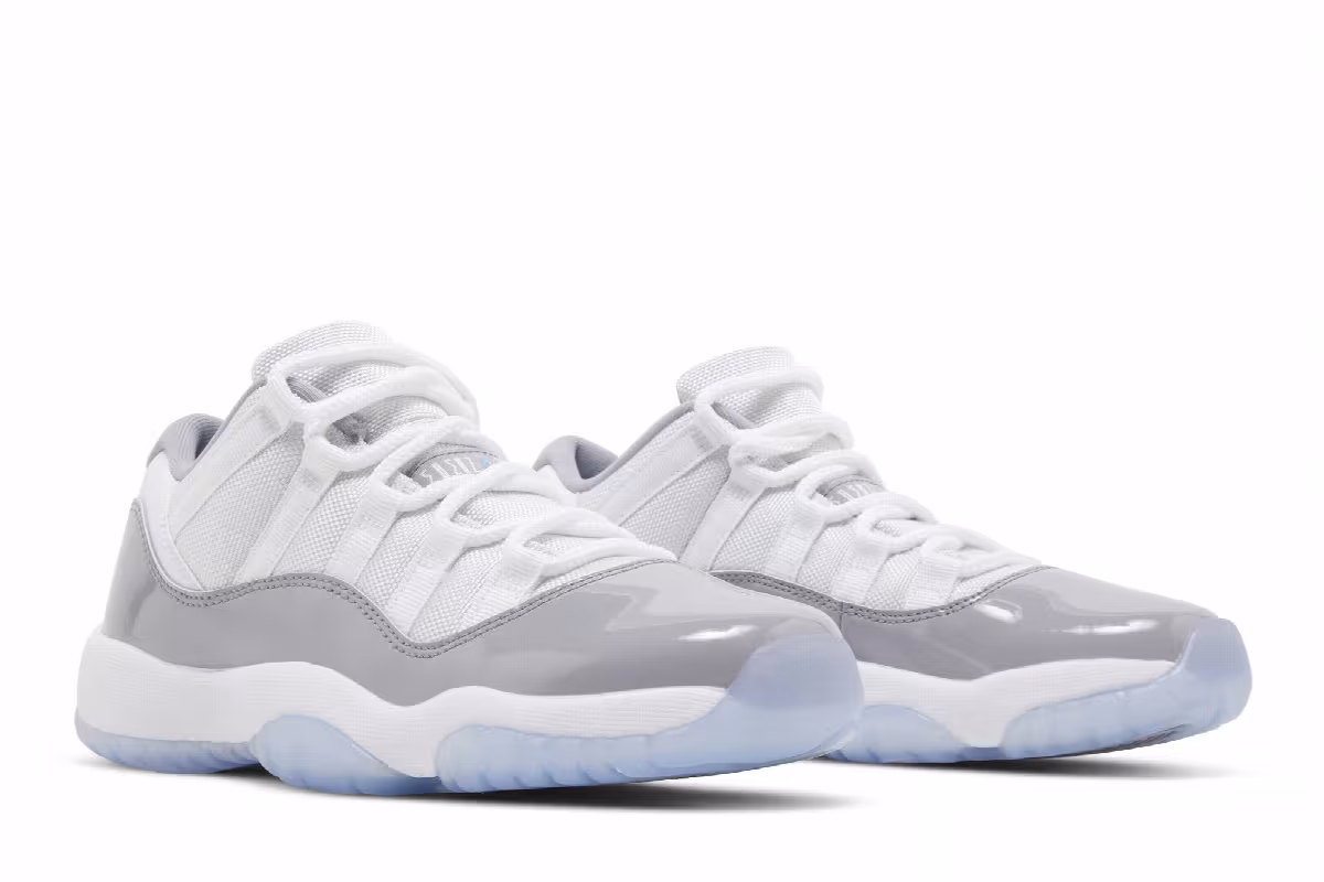 Air Jordan 11 Low GS Cement Grey, view 9