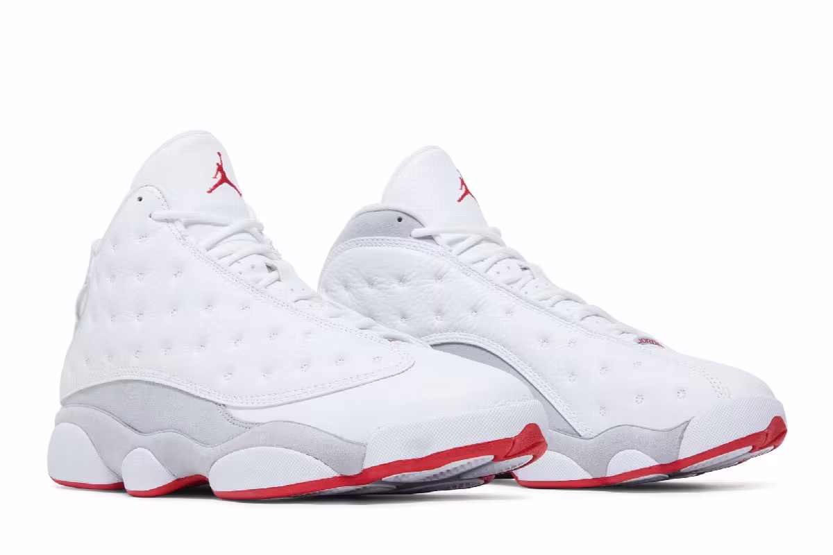Air Jordan 13 White Wolf Grey, view 9