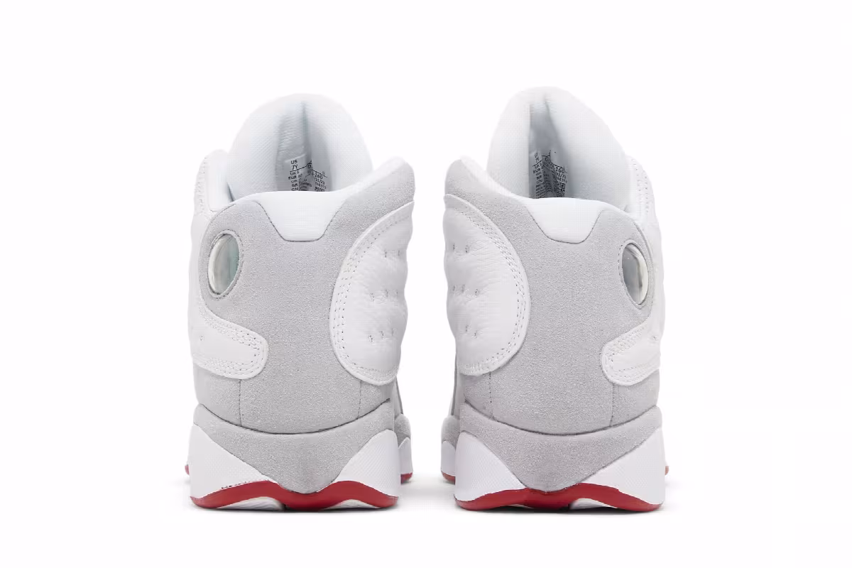 Air Jordan 13 GS White Wolf Grey, view 7