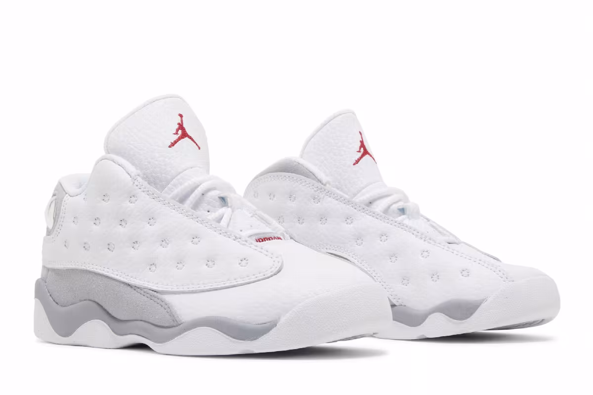 Air Jordan 13 TD White Wolf Grey, view 9