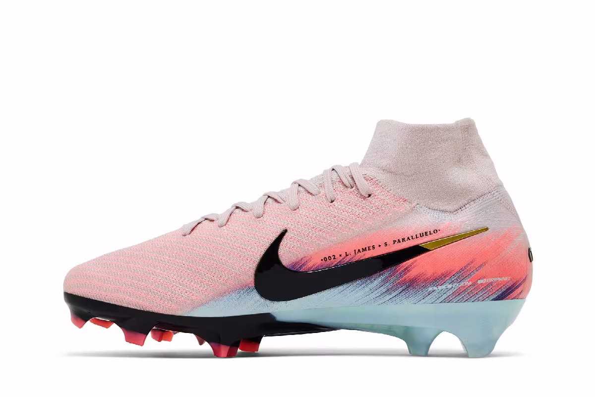 Nike United Mercurial Superfly 10 Elite Silt Red/Racer Blue, view 4