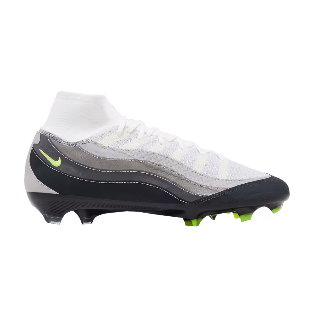 Nike Zoom Mercurial Superfly 10 Elite FG Air Max 95 Neon
