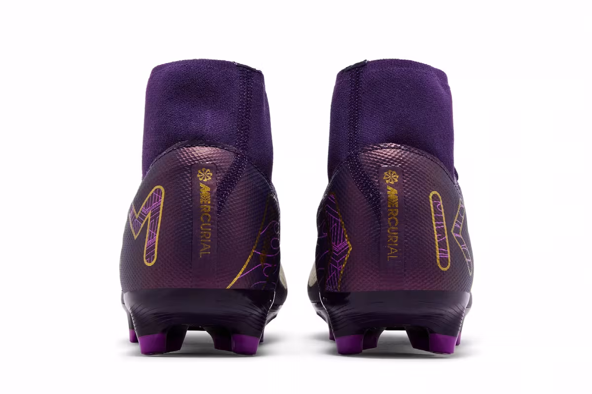 Kylian Mbappé x Nike Zoom Mercurial Superfly 10 Academy MG Grand Purple, view 7