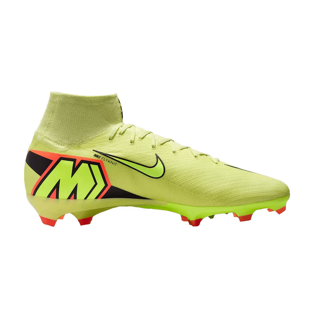 Nike Zoom Mercurial Superfly 10 Pro FG Limelight Hyper Crimson