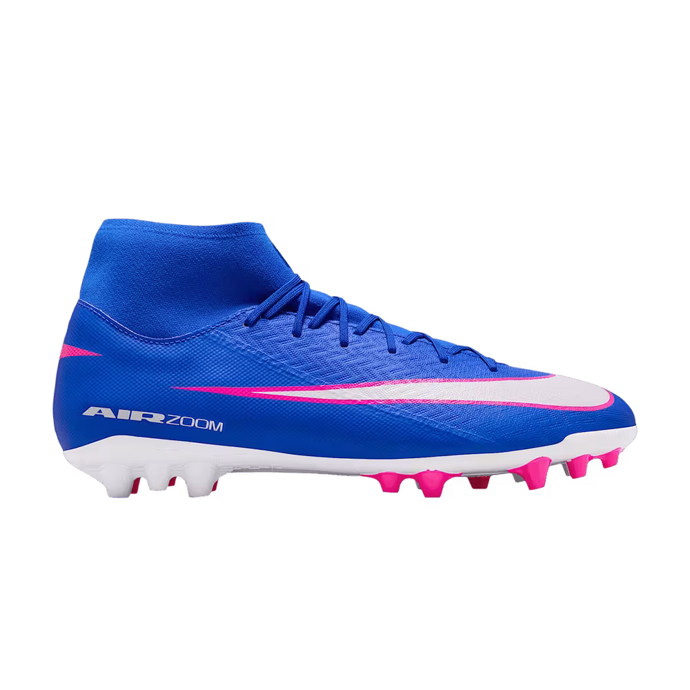 Nike Zoom Mercurial Superfly 10 Academy AG High Racer Blue