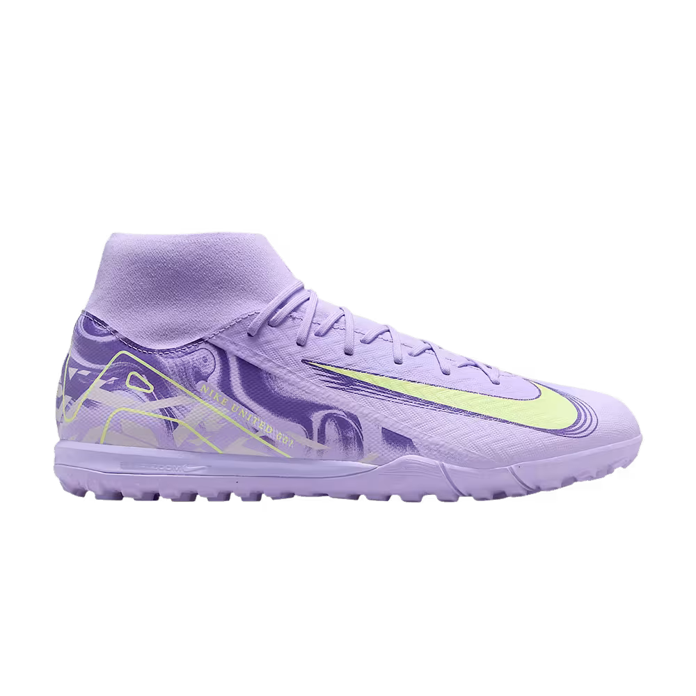 Nike United Mercurial Superfly 10 Academy Purple Agate/Barely Volt