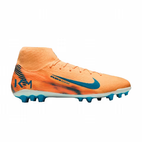 Kylian Mbappé x Nike Mercurial Superfly 10 Academy 'Melon Tint/Igloo/Neo Turquoise'